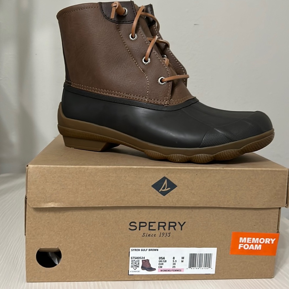 Sperry Syren Gulf Brown Boots